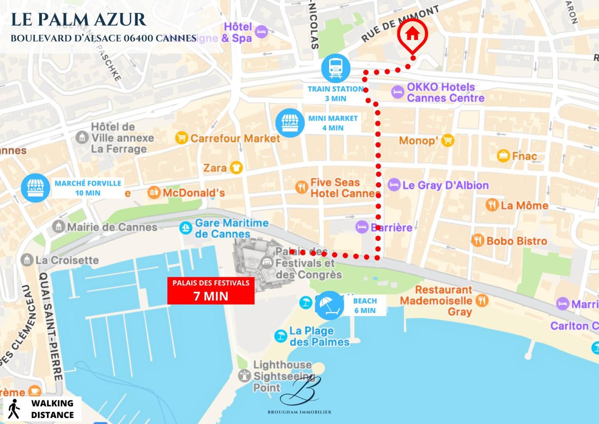 Apartment Le Palmazur - Center Near Sea Cannes